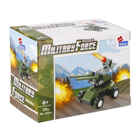 Klocki konstrukcyjne Alleblox Military 30-33 elementy (492861) Alleblox