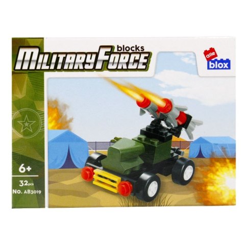 Klocki konstrukcyjne Alleblox Military 30-33 elementy (492861) Alleblox