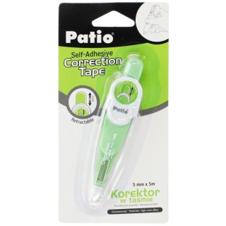 Korektor w taśmie (myszka) Patio 5x5 [mm*m] (32674) Patio