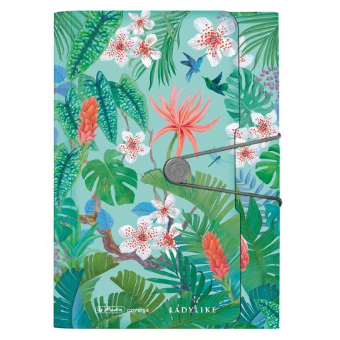 Teczka z przegródkami Herlitz Ladylike Jungle 50044016 A4 12 przegródek (300001530) Herlitz