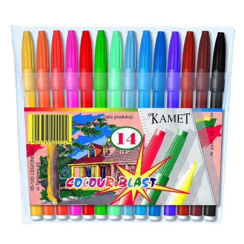 Flamaster Kamet BLAST 14 kol. (K-1081) Kamet