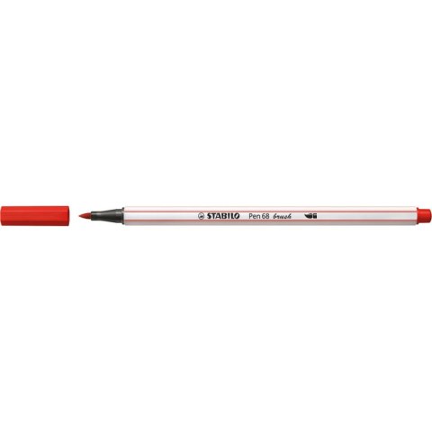 Flamaster Stabilo Pen 68 brush karminowy 1 kol. (568/48) Stabilo