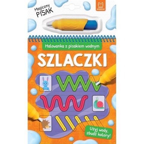 Książeczka edukacyjna Aksjomat Malowanka z pisakiem wodnym. Szlaczki (2319) Aksjomat Książeczka edukacyjna Aksjomat Malowanka z pisakiem wodnym. Szlaczki (2319) Aksjomat