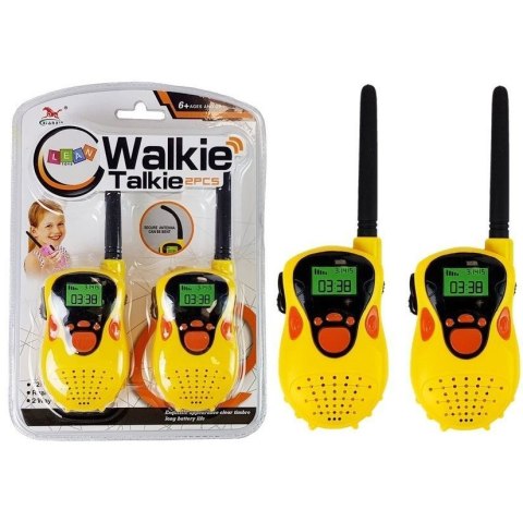 Walkie-talkie Lean krótkofalówki 100m żółte (7605) Lean