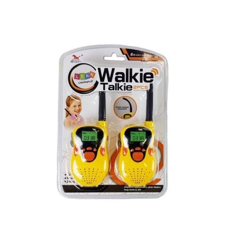 Walkie-talkie Lean krótkofalówki 100m żółte (7605) Lean