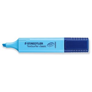 Zakreślacz Staedtler niebieski 1,0-5,0mm Staedtler