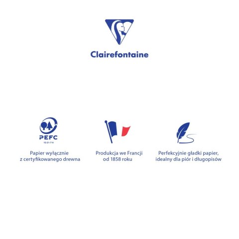 Zeszyt Clairefontaine 63549AMXC CF Clairefontaine