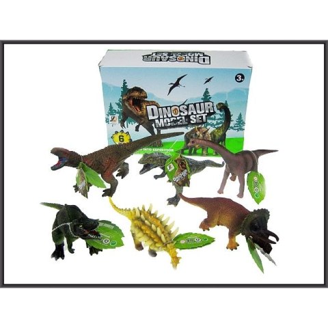 Figurka Hipo Dinozaury z dźwiękiem 30cm 6-rodzajów (HJZ02) Hipo Figurka Hipo Dinozaury z dźwiękiem 30cm 6-rodzajów (HJZ02) Hipo