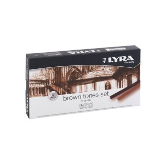 Pastele olejne Lyra Brown Tones 12 kol. (5641121) Lyra