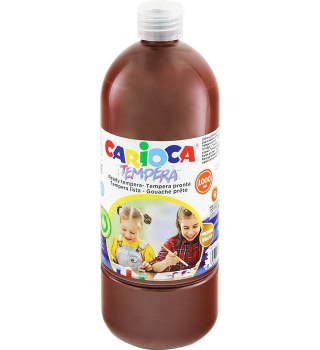 Farba tempera Carioca kolor: brązowy 1000ml 1 kolor. (170-2660) Carioca