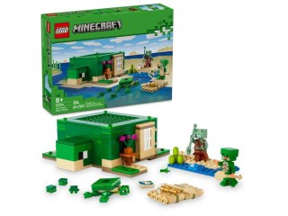 Klocki konstrukcyjne Lego Minecraft Domek na plaży żółwi (21254) Lego