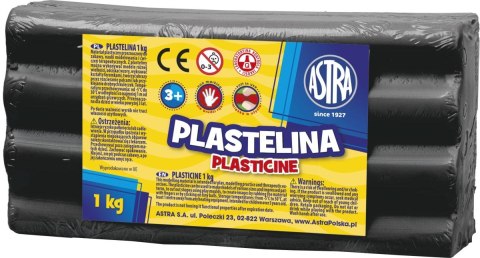 Plastelina Astra 1 kol. CZARNY 1000g Astra