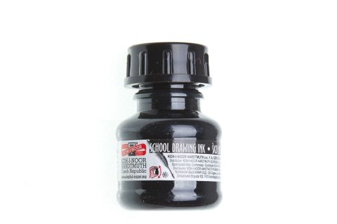 Tusz kreślarski Koh-I-Noor kolor: czarny 20ml (141722) Koh-I-Noor