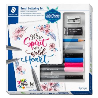 Zestaw kreślarski Staedtler Zestaw do Brush Letteringu (S 61 371-1) Staedtler