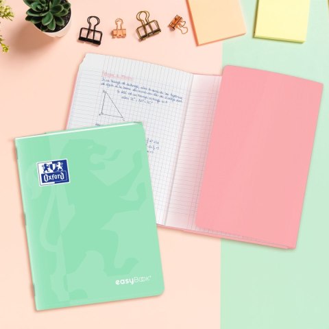 Zeszyt Oxford EASYBOOK PASTEL A4 60k. 90g krata (400161237) Oxford Zeszyt Oxford EASYBOOK PASTEL A4 60k. 90g krata (400161237) Oxford