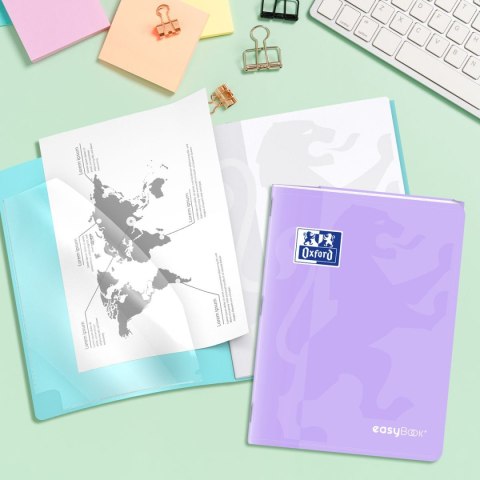 Zeszyt Oxford EASYBOOK PASTEL A4 60k. 90g krata (400161237) Oxford Zeszyt Oxford EASYBOOK PASTEL A4 60k. 90g krata (400161237) Oxford