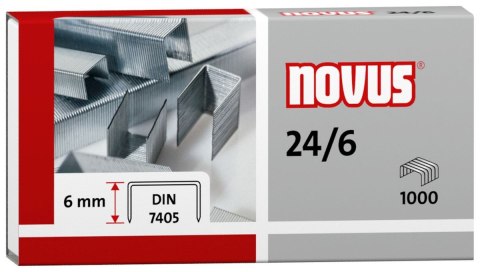 Zszywki 24/6 Novus 1000 szt Novus