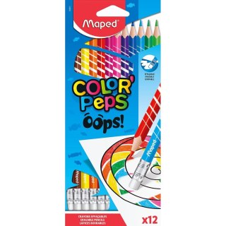 Kredki ołówkowe Maped Colorpeps 12 kol. (832812) Maped