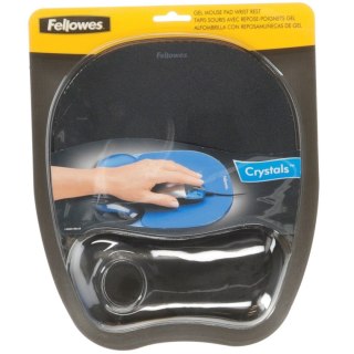 Podkładka pod mysz Fellowes crystal czarny (9112101) Fellowes