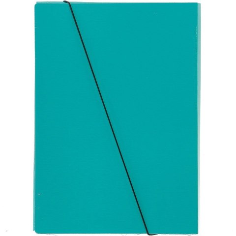 Teczka kartonowa na gumkę Medium 1A A4 turkusowy 700g VauPe (307/05) VauPe Teczka kartonowa na gumkę Medium 1A A4 turkusowy 700g VauPe (307/05) VauPe