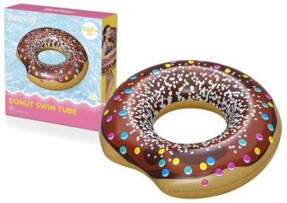 Koło do pływania Best Way Donut Pączek Brązowy 107 cm (17027) Best Way