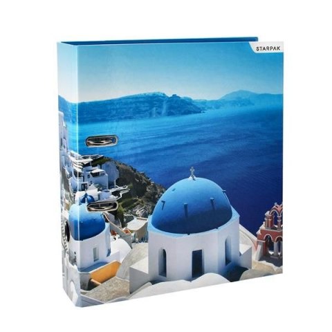 Segregator dźwigniowy Starpak Santorini A4 mix (471457) Starpak