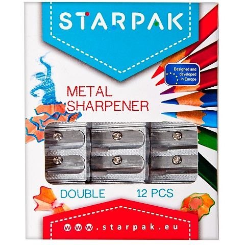 Temperówka Starpak stalowa metal (413981) Starpak