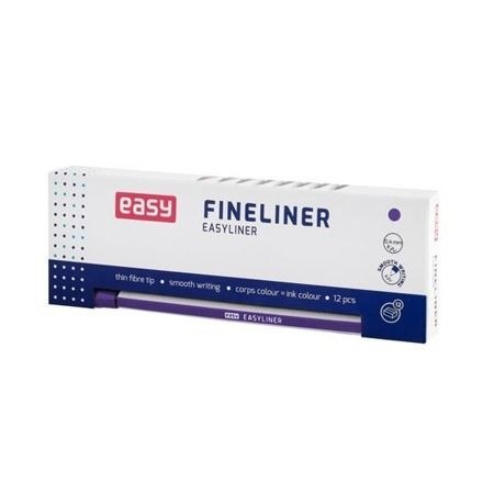 Cienkopis Easy EASYLINER, fioletowy 0,4mm 1kol. (48771) Easy