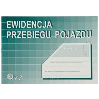 Druk offsetowy Michalczyk i Prokop Ewidencja przebiegu pojazdów (bez kosztów) A5 A5 32k. (K17) Michalczyk i Prokop