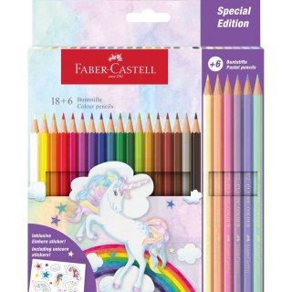 Kredki ołówkowe Faber Castell Jednorożec (111221 FC) Faber Castell