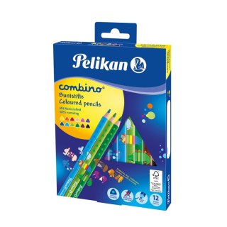 Kredki ołówkowe Pelikan Combino 811194 12 kol. (100401660) Pelikan