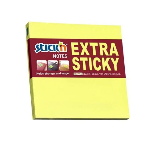 Notes samoprzylepny Stick'n żółty 90k [mm:] 76x76 (21670) Stick'n