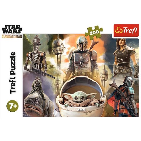 Puzzle Trefl Gotowi do walki 200 el. (13276) Trefl Puzzle Trefl Gotowi do walki 200 el. (13276) Trefl