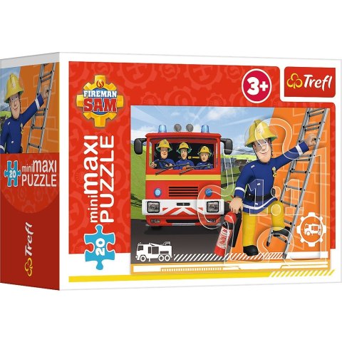 Puzzle Trefl Strażak Sam Bohaterski Strażak Sam 20 el. (56030) Trefl Puzzle Trefl Strażak Sam Bohaterski Strażak Sam 20 el. (56030) Trefl