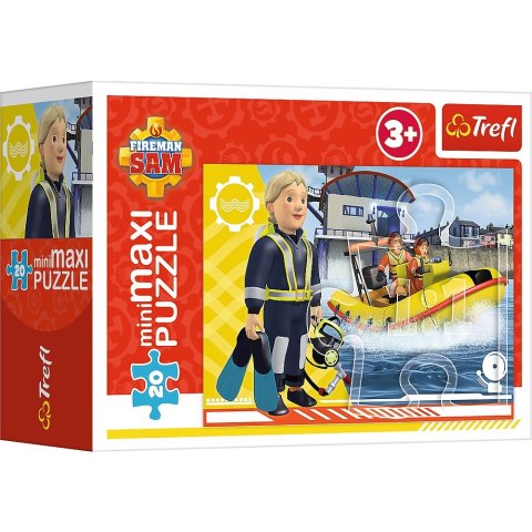 Puzzle Trefl Strażak Sam Bohaterski Strażak Sam 20 el. (56030) Trefl Puzzle Trefl Strażak Sam Bohaterski Strażak Sam 20 el. (56030) Trefl
