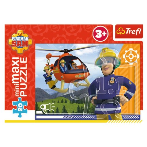 Puzzle Trefl Strażak Sam Bohaterski Strażak Sam 20 el. (56030) Trefl Puzzle Trefl Strażak Sam Bohaterski Strażak Sam 20 el. (56030) Trefl