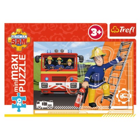 Puzzle Trefl Strażak Sam Bohaterski Strażak Sam 20 el. (56030) Trefl Puzzle Trefl Strażak Sam Bohaterski Strażak Sam 20 el. (56030) Trefl