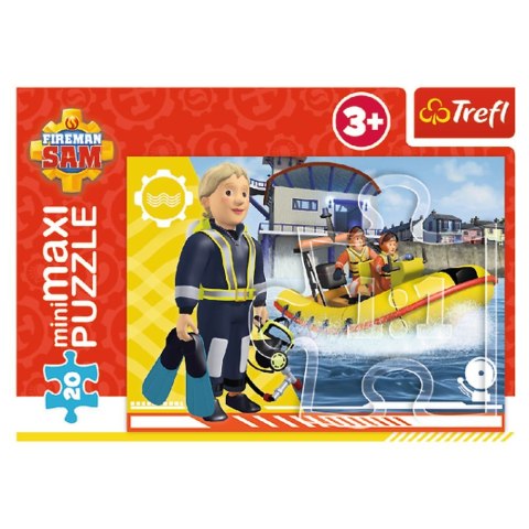 Puzzle Trefl Strażak Sam Bohaterski Strażak Sam 20 el. (56030) Trefl Puzzle Trefl Strażak Sam Bohaterski Strażak Sam 20 el. (56030) Trefl
