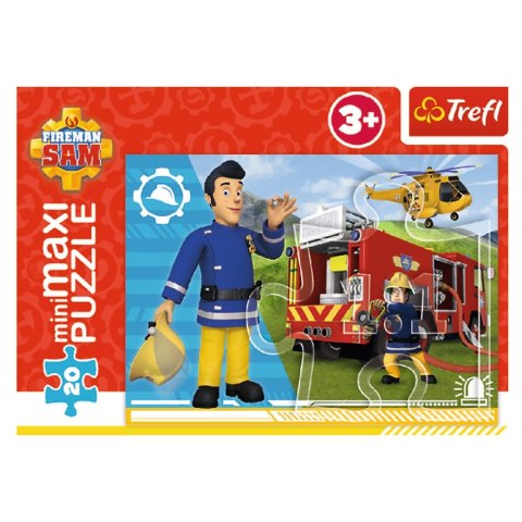 Puzzle Trefl Strażak Sam Bohaterski Strażak Sam 20 el. (56030) Trefl Puzzle Trefl Strażak Sam Bohaterski Strażak Sam 20 el. (56030) Trefl