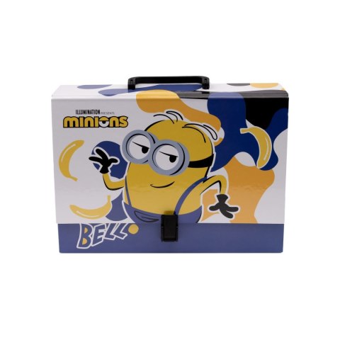 Teczka kartonowa na klips Minionki z rączką A4+ mix Beniamin (5665) Beniamin