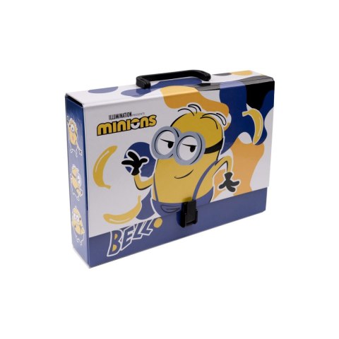 Teczka kartonowa na klips Minionki z rączką A4+ mix Beniamin (5665) Beniamin