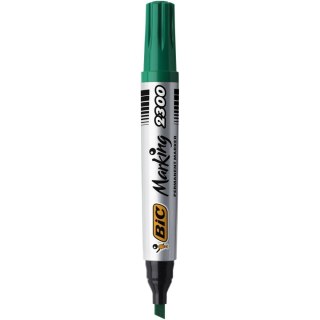 Marker permanentny Bic Marking 2300, zielony 3,7-5,5mm ścięta końcówka (8209233) Bic