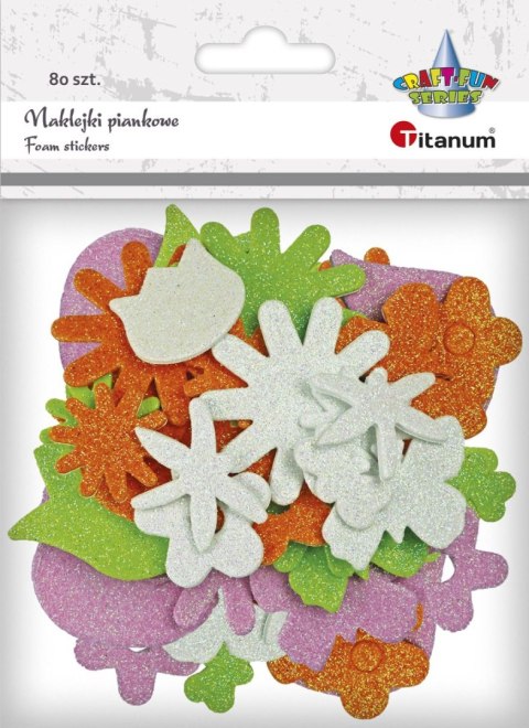 Naklejka (nalepka) Titanum Craft-Fun Series kwiaty, motyle, ważki (21TX-092810) Titanum Naklejka (nalepka) Titanum Craft-Fun Series kwiaty, motyle, ważki (21TX-092810) Titanum