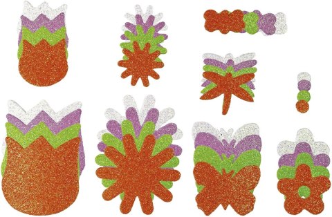 Naklejka (nalepka) Titanum Craft-Fun Series kwiaty, motyle, ważki (21TX-092810) Titanum Naklejka (nalepka) Titanum Craft-Fun Series kwiaty, motyle, ważki (21TX-092810) Titanum