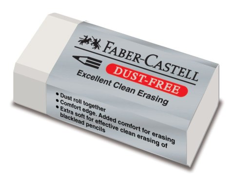 Gumka do mazania Faber Castell Dust-free duża (FC187130) Faber Castell Gumka do mazania Faber Castell Dust-free duża (FC187130) Faber Castell