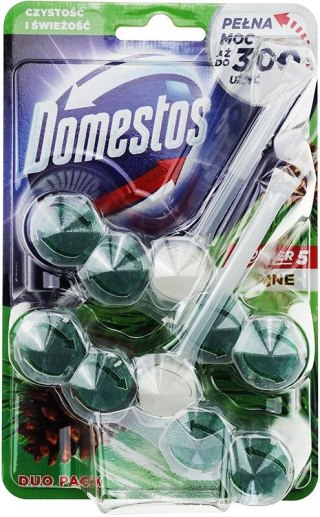 Kostka do wc Domestos Power 5 Pine 2x55g Domestos