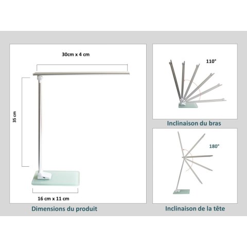 Lampka biurowa Unilux Popy (400124478) Unilux