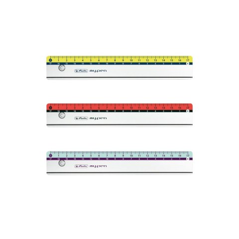 Linijka plastikowa Herlitz My Pen 11367984 17cm (300003407) Herlitz Linijka plastikowa Herlitz My Pen 11367984 17cm (300003407) Herlitz