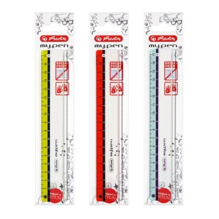 Linijka plastikowa Herlitz My Pen 11367984 17cm (300003407) Herlitz