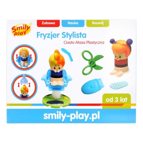 Masa plastyczna dla dzieci Smily Play zestaw fryzjer mix (SP83961) Smily Play